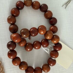 Wooden Bead Bracelet
